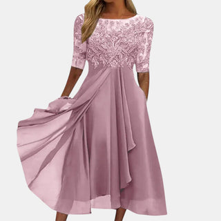 Kim | Robe élégante en dentelle au charme féminin