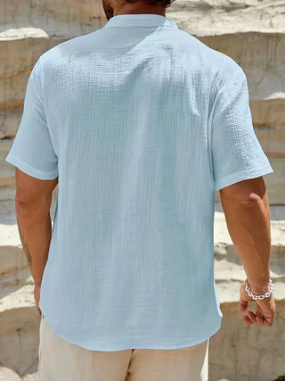 Noah | Chemise Estivale à Col Haut