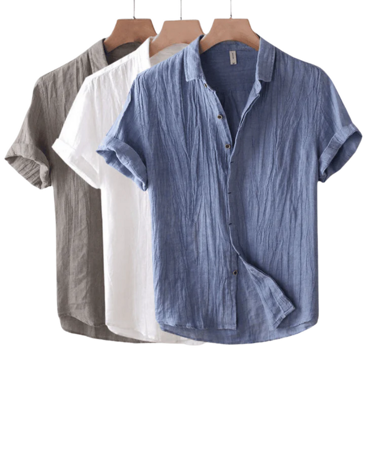 Laurent | Chemise d'été en lin de luxe