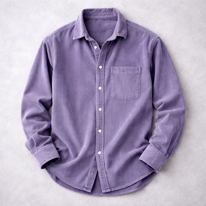 Maurice | Chemise classique en velours côtelé