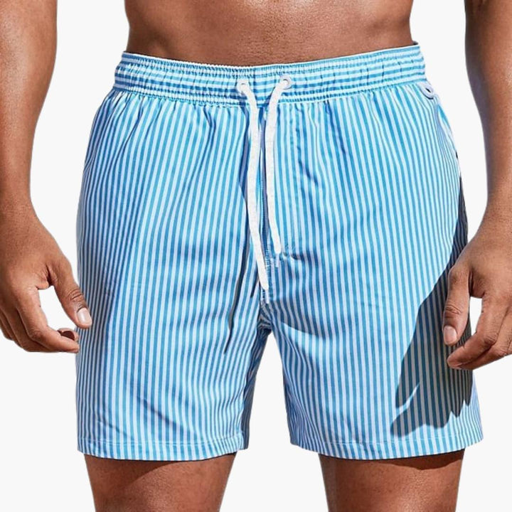 Lucas | Short de bain rayé
