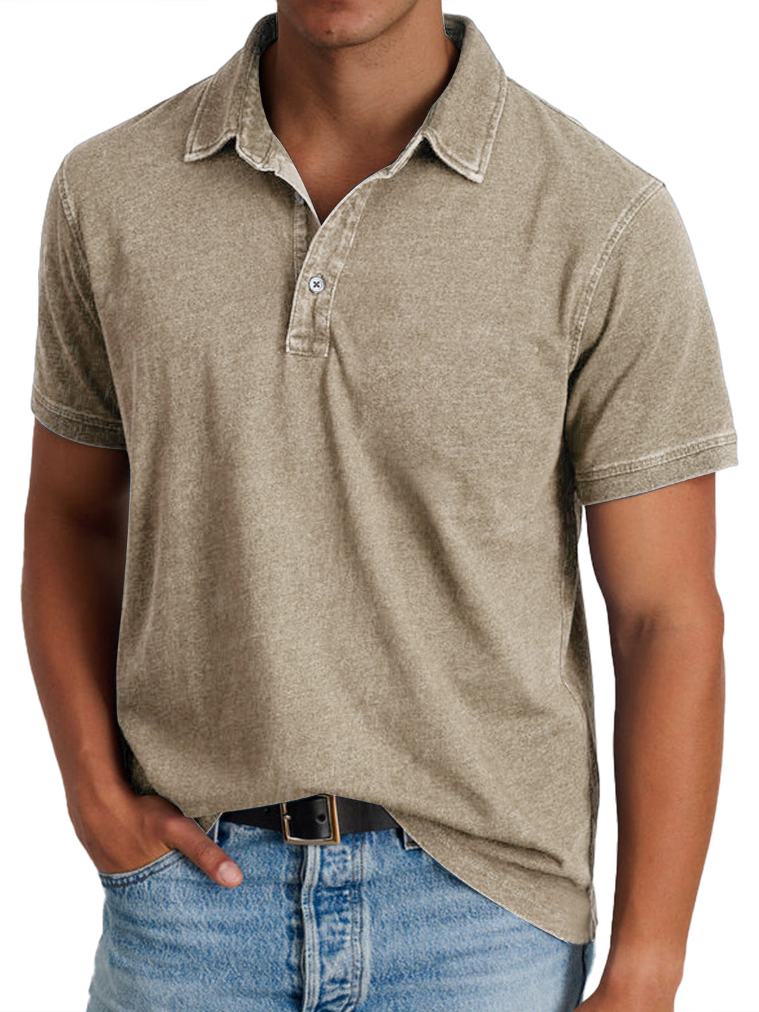 Daily | Polo à Col Structuré pour Homme