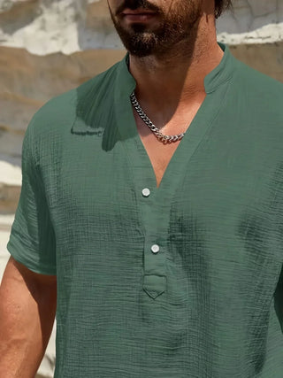 Noah | Chemise Estivale à Col Haut