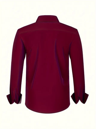 Arnaud | Chemise élégante légère à détails contrastés