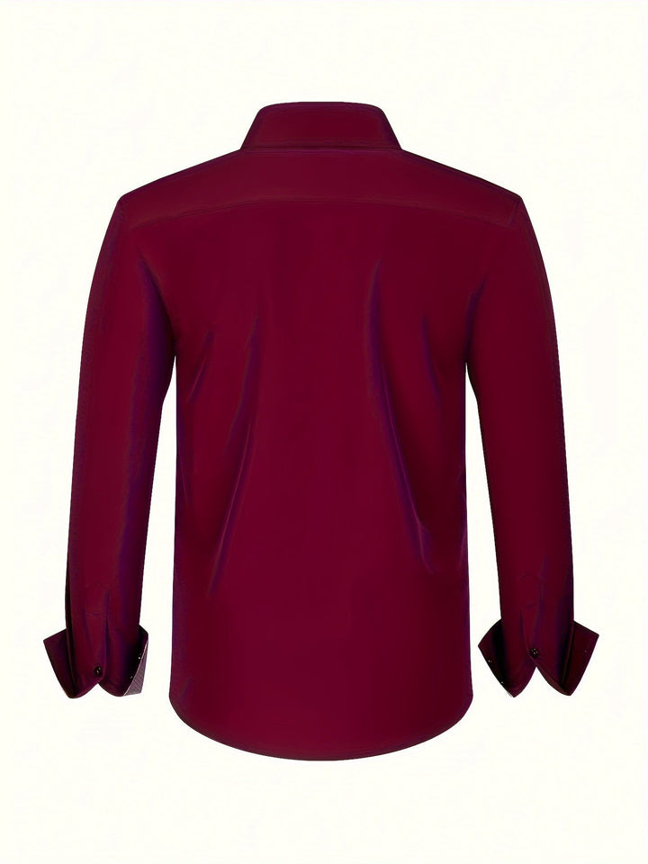 Arnaud | Chemise élégante légère à détails contrastés