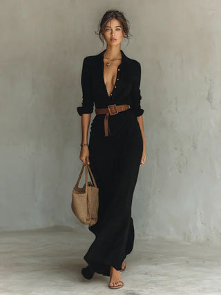 Victoria | Robe longue élégante au charme intemporel