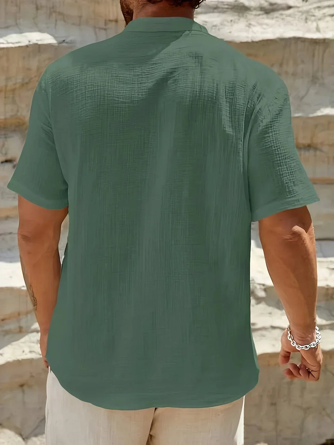 Noah | Chemise Estivale à Col Haut