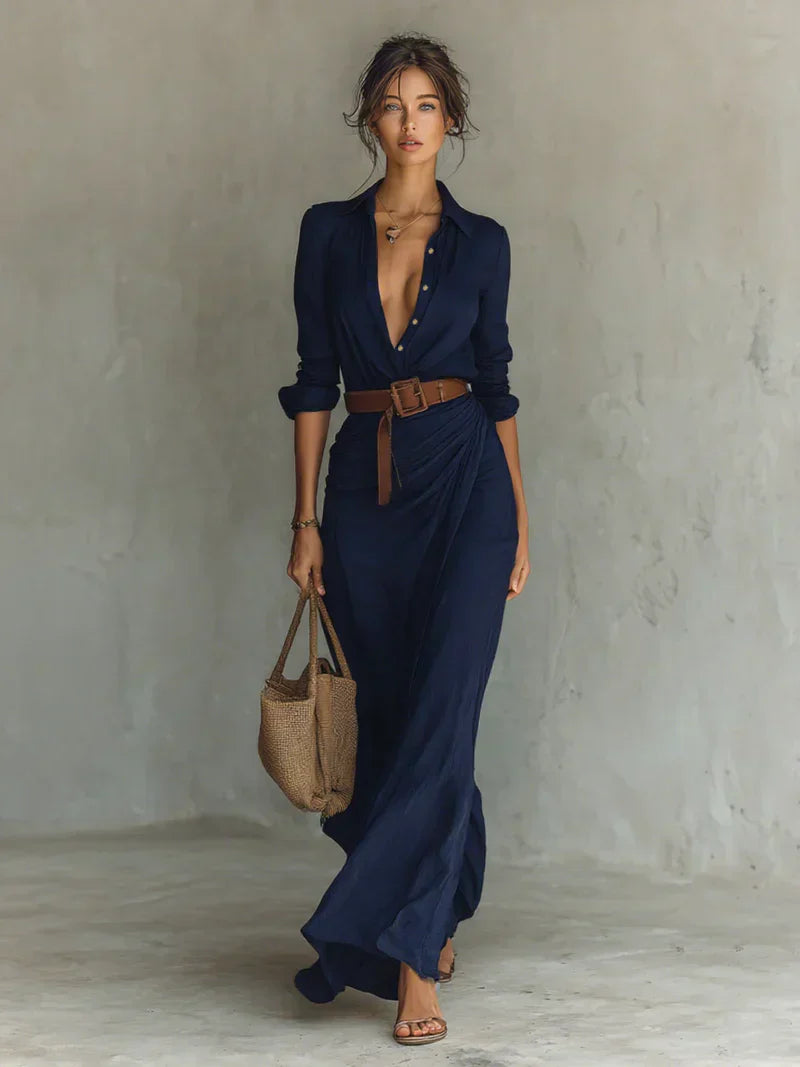 Victoria | Robe longue élégante au charme intemporel