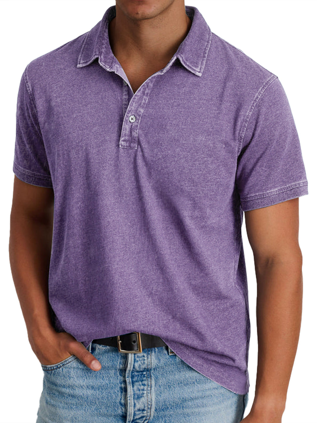 Daily | Polo à Col Structuré pour Homme