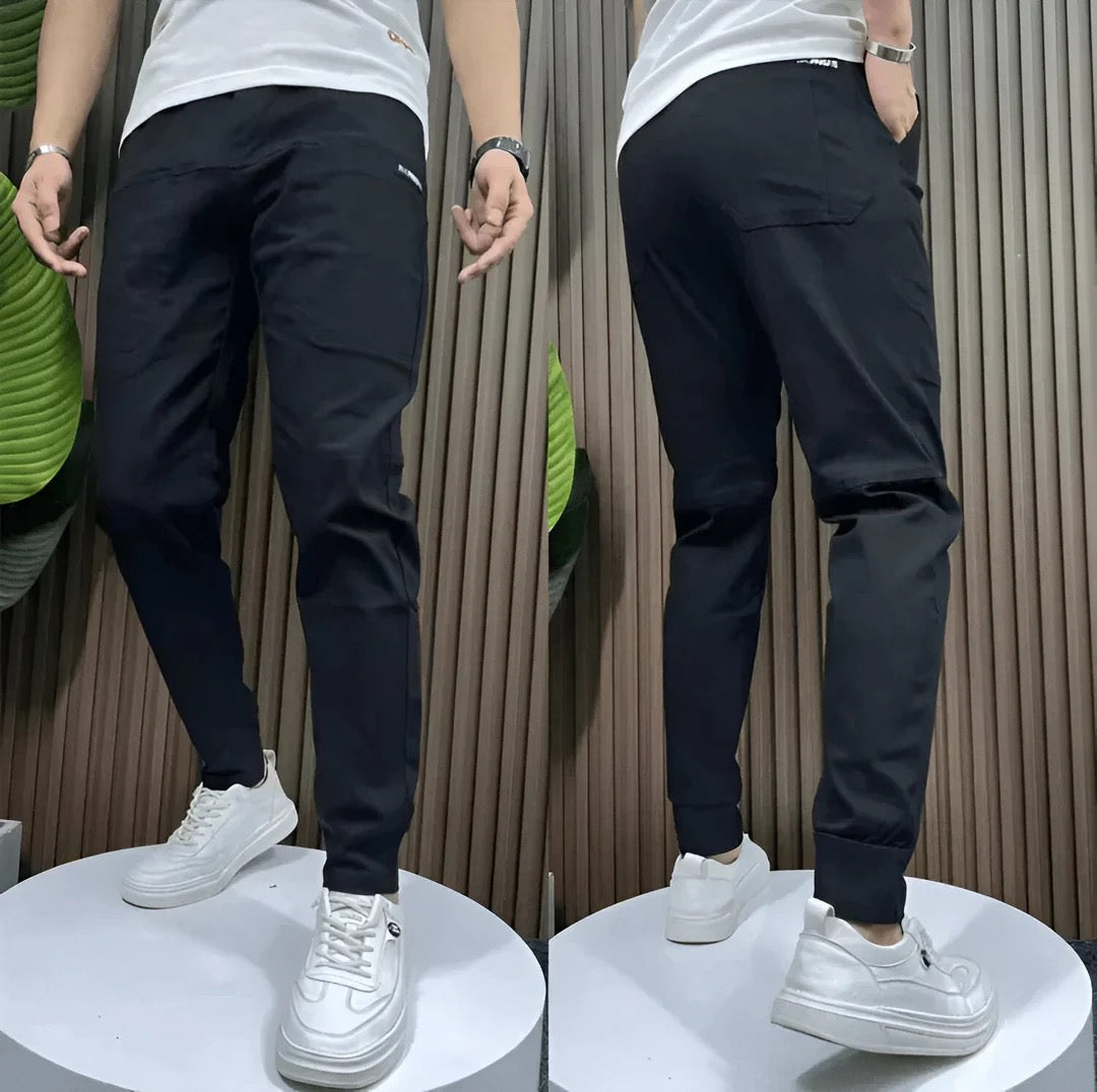 Clément | Pantalon Cargo Élastique Premium