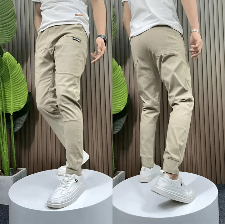 Clément | Pantalon Cargo Élastique Premium