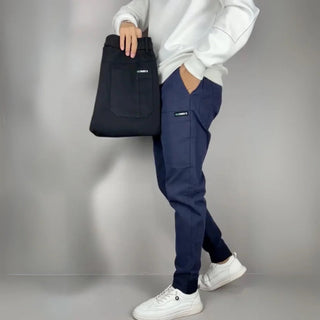 Clément | Pantalon Cargo Élastique Premium