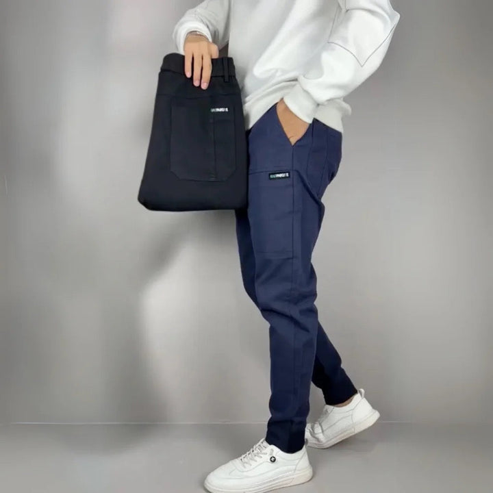 Clément | Pantalon Cargo Élastique Premium