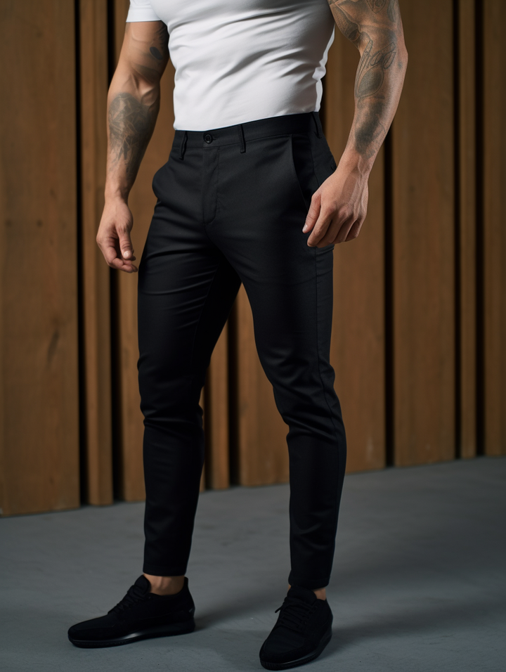 Édouard | Pantalon Stretch Silhouette Affinée