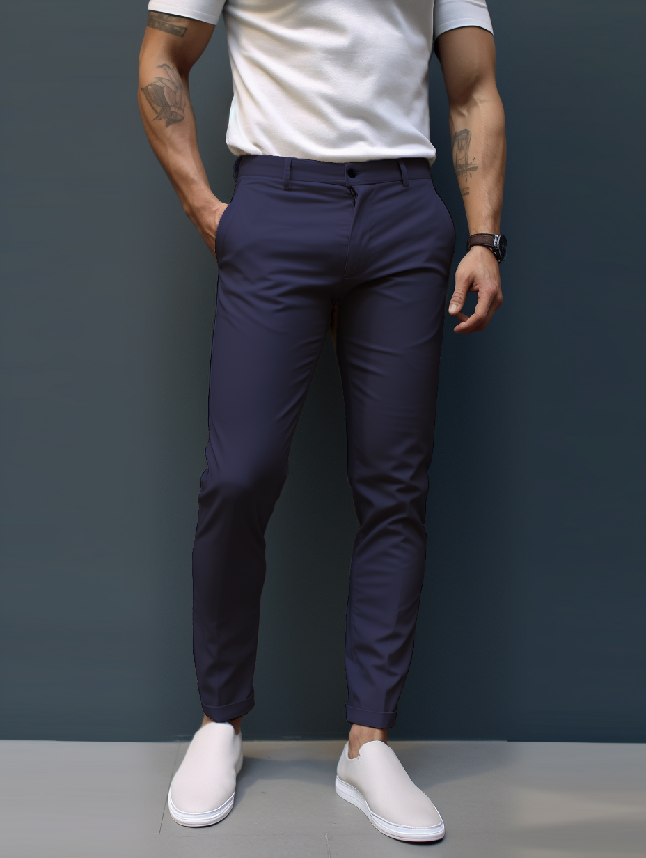 Édouard | Pantalon Stretch Silhouette Affinée