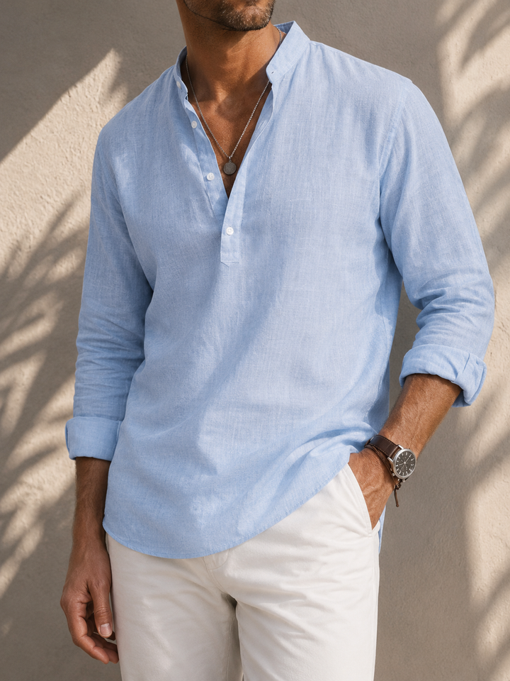 Raphael | Chemise en Lin Manches Longues