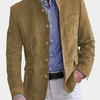 Lucien | Veste en cuir suédé