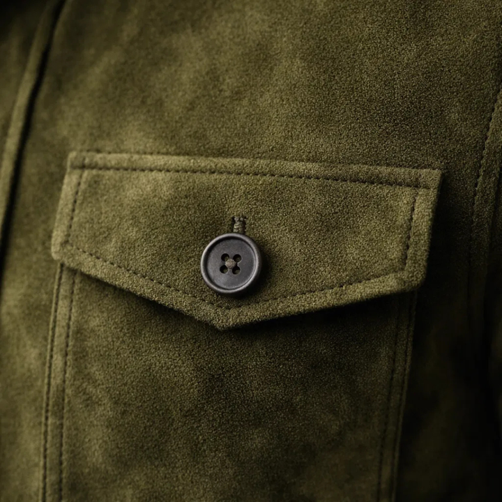 Marc | Veste élégante suédée