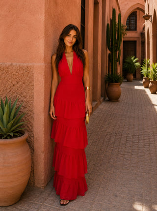 Robe Manila en rouge
