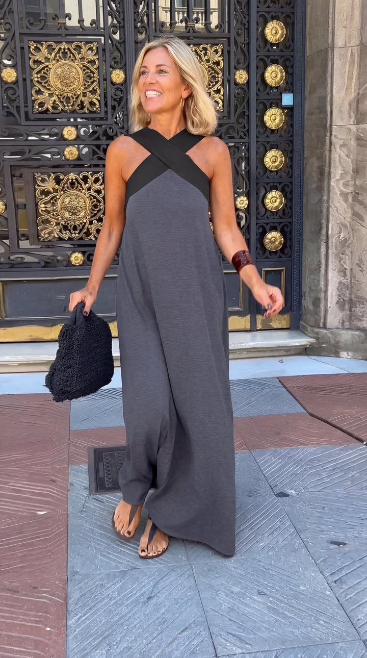 Delphine | Robe élégante à coupe portefeuille