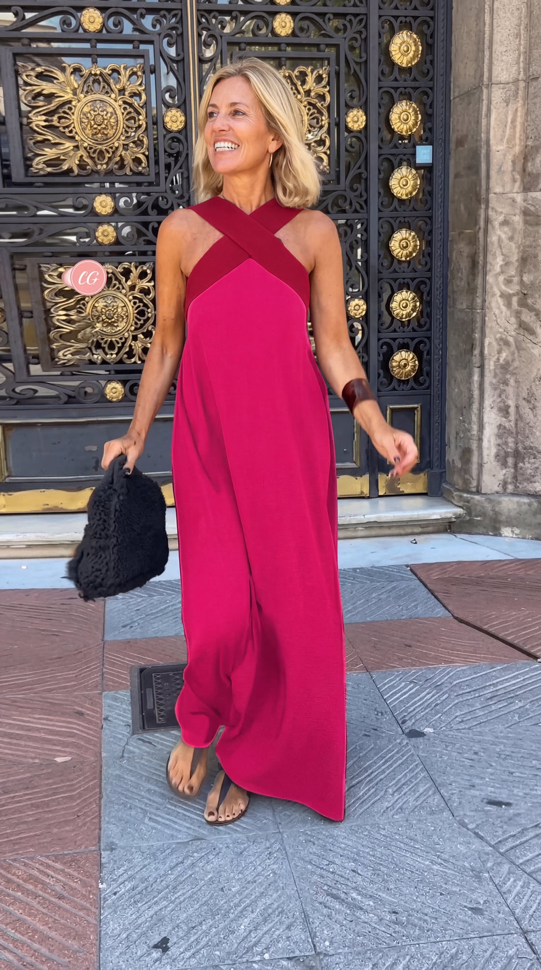 Delphine | Robe élégante à coupe portefeuille
