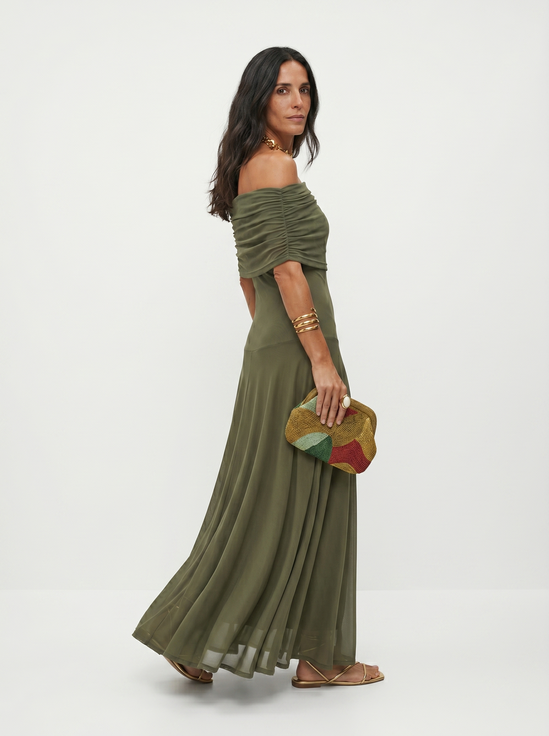 Fleur | Robe Maxi Élégante et Épurée