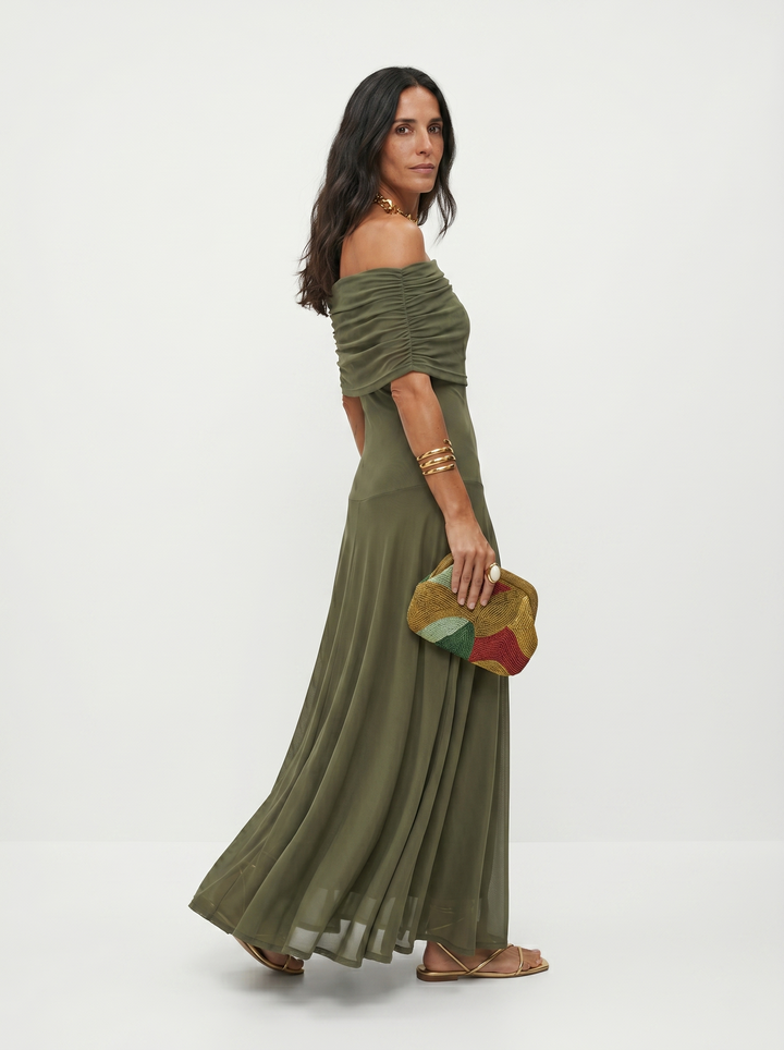 Fleur | Robe Maxi Élégante et Épurée