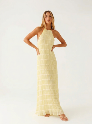 Célestine | Robe Longue d'Été Épurée