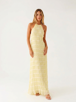 Célestine | Robe Longue d'Été Épurée