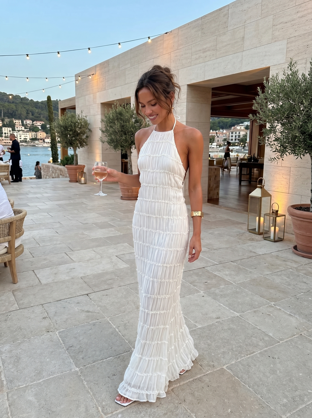 Célestine | Robe Longue d'Été Épurée