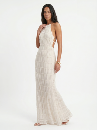 Célestine | Robe Longue d'Été Épurée