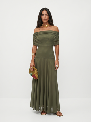 Fleur | Robe Maxi Élégante et Épurée