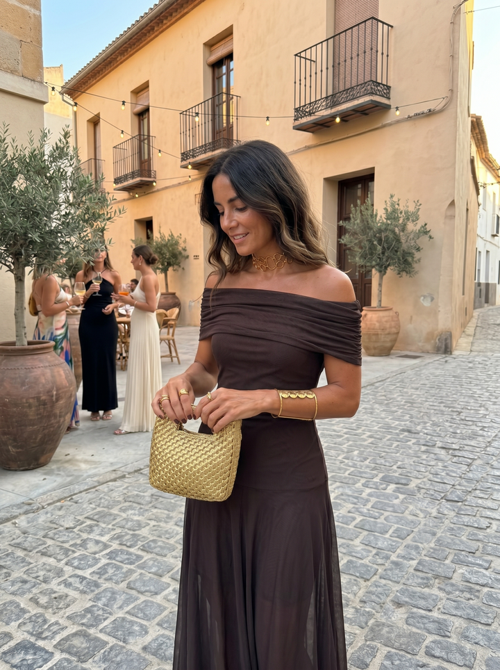 Fleur | Robe Maxi Élégante et Épurée