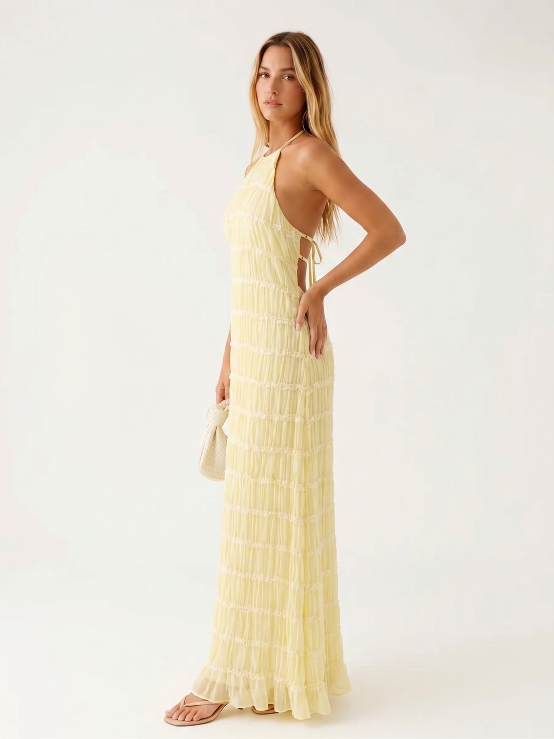 Célestine | Robe Longue d'Été Épurée