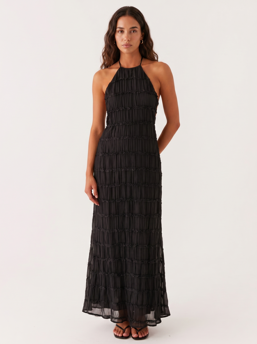 Célestine | Robe Longue d'Été Épurée