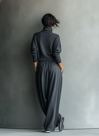 Bernadette | Ensemble Tricot Pantalon Large