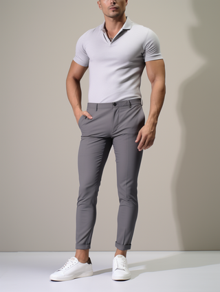 Édouard | Pantalon Stretch Silhouette Affinée