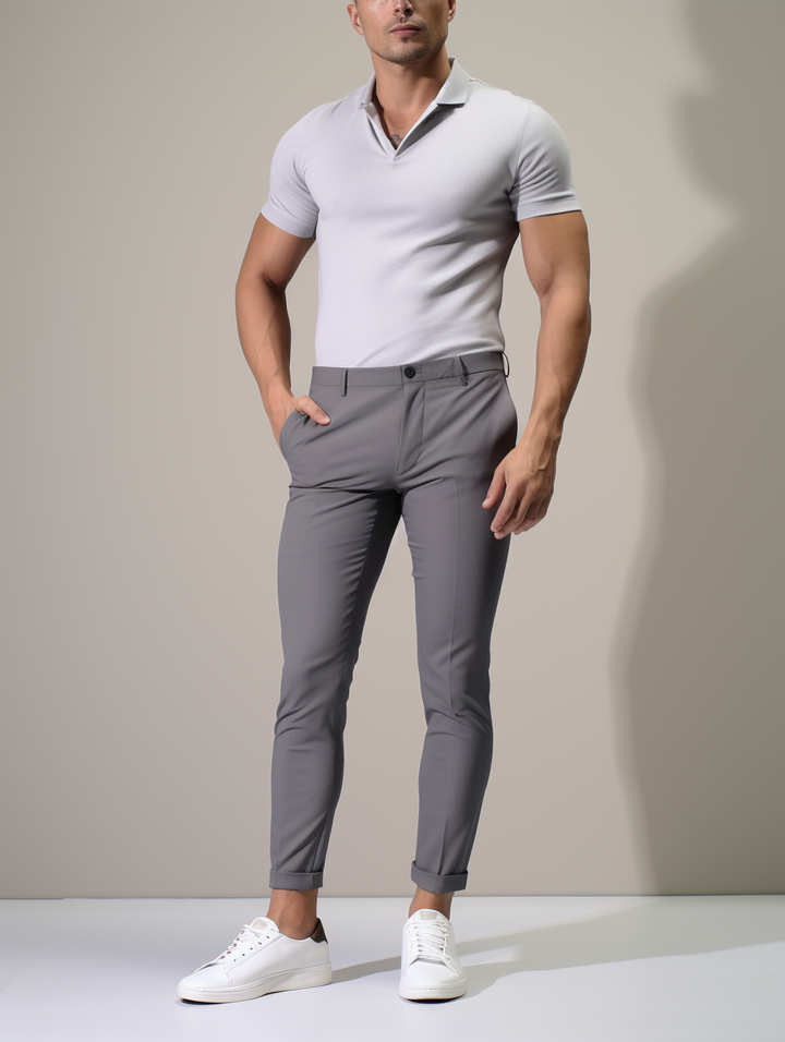 Édouard | Pantalon Stretch Silhouette Affinée
