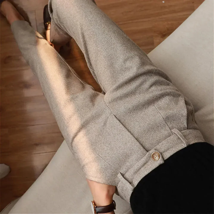Gilles | Pantalon Élégant en Pure Laine