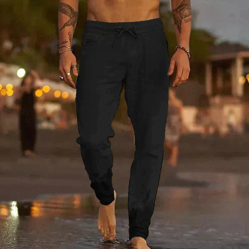 Jonas | Pantalon de Plage en Lin