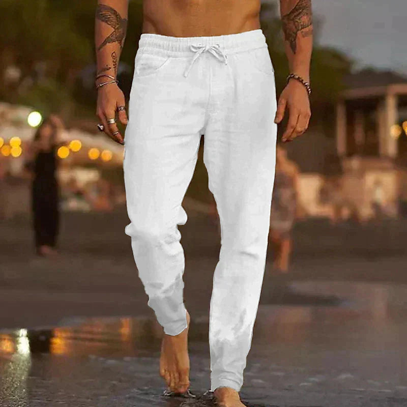 Jonas | Pantalon de Plage en Lin