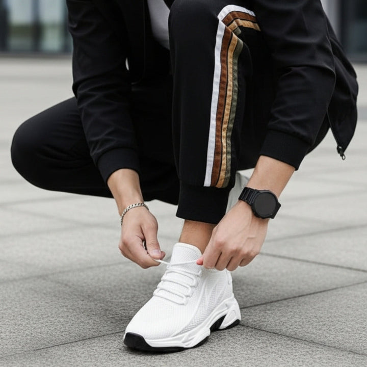 Vienna | Baskets élégantes et confortables avec rehaussement discret