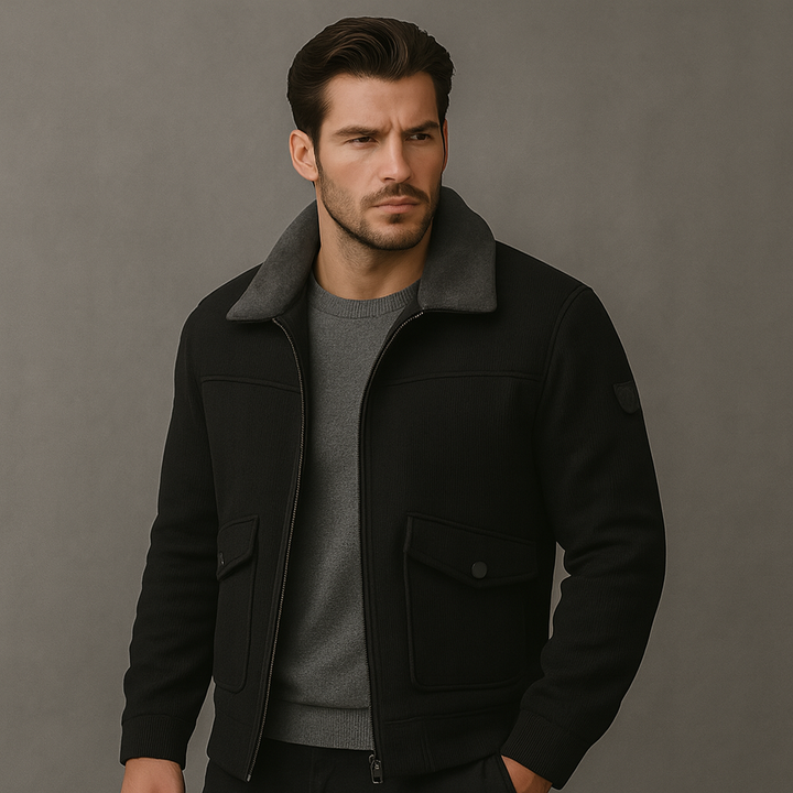 Adrien | Veste doublée effet fourrure