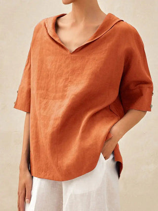Lola | Chemise élégante en lin pour l'été
