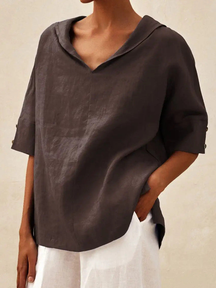 Lola | Chemise élégante en lin pour l'été