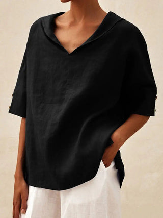 Lola | Chemise élégante en lin pour l'été