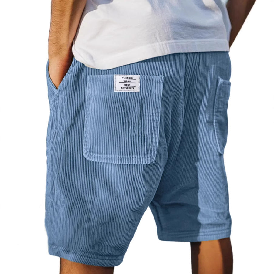 Chester | Short chic en velours côtelé