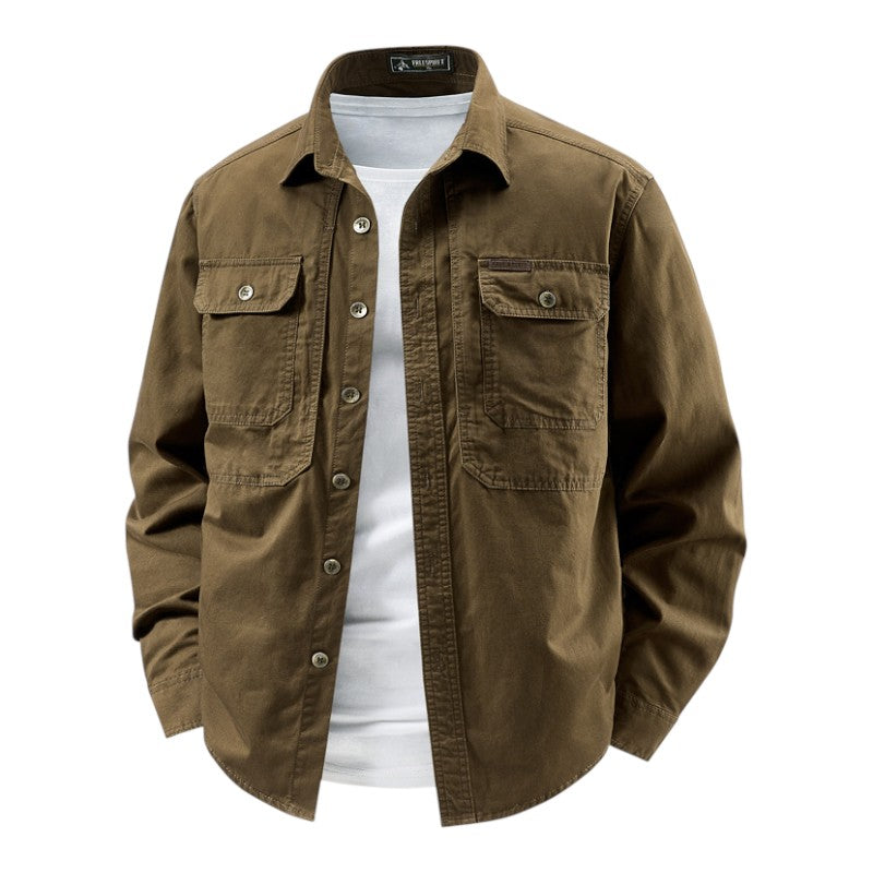 Clément | Chemise utilitaire à manches longues