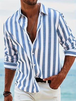 John | Chemise Rayée Multicolore