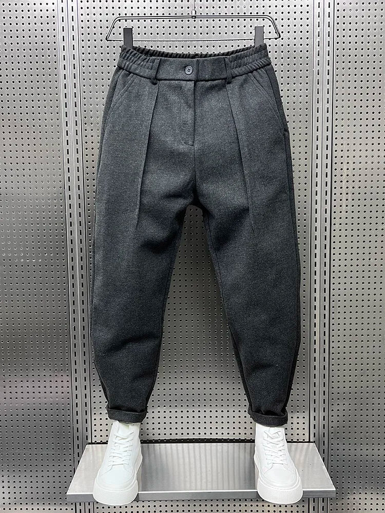 Frédéric | Pantalon Tapered Texturé Raffiné